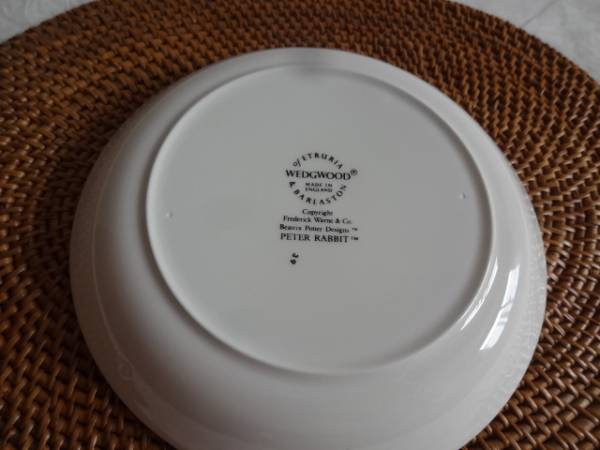 ★ウェッジウッド ピーターラビット コンポートプレート 15.5cm プレート 　５枚