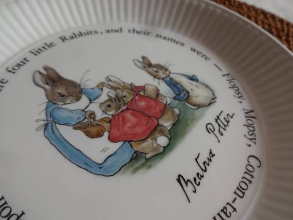 ★ウェッジウッド ピーターラビット コンポートプレート 15.5cm プレート 　５枚