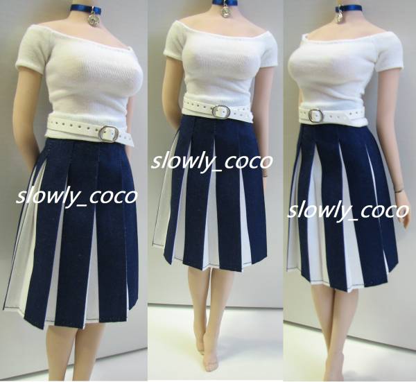 :，・;*:♪　1/6　ファイセンS07♪.:，・;*プリーツスカート4点セット