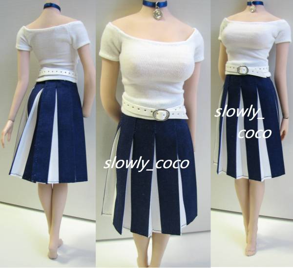 :，・;*:♪　1/6　ファイセンS07♪.:，・;*プリーツスカート4点セット