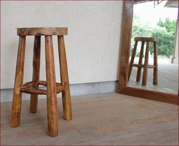 1円 天然木 自然 チーク 無垢 原木 手作り ハンドメイド カウンター