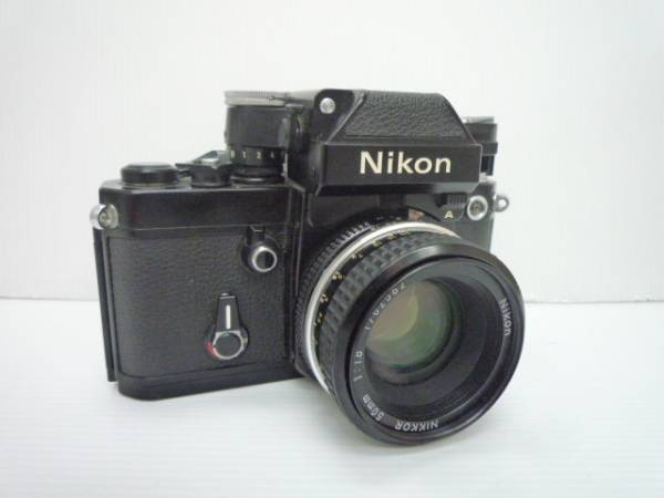 6-51 Nikon F2 ブラックボディ / ニコン NIKKOR 50mm 1:1.8 一眼レフ
