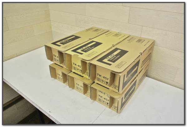 新作入荷，新作登場 訳あり品 廃トナーBOXが欠品 6本セット 京セラ 純正トナーキット TK-451 LS-6970DN(トナー)｜売買されたオークション情報、yahooの商品情報をアーカイブ公開 - オークファン その他