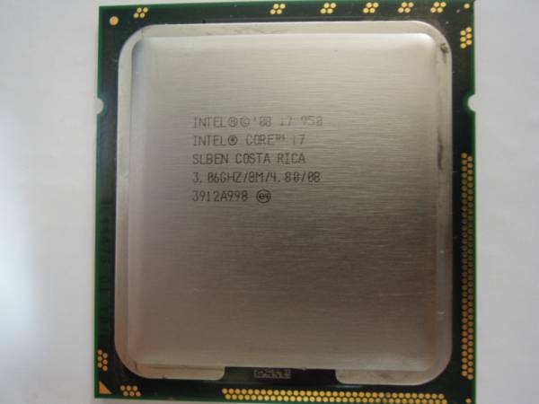 Intel Core i7-950 3.06～3.33GHz/4C/8T/LGA1366　純正クーラー付 中古美品