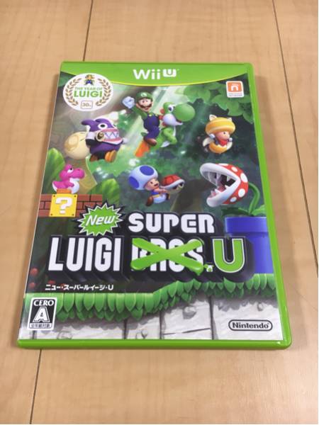 スーパー ルイージ super luigi wii u ソフト 美品