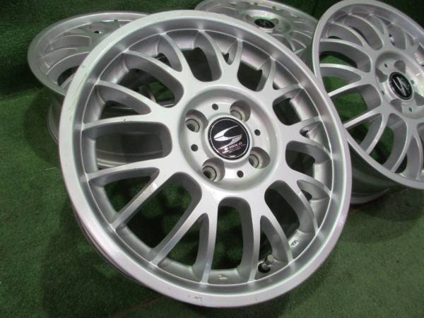 S-HOLD BADX アルミホイール PCD100 185⁄55R15 15×6J 4H - 15インチの