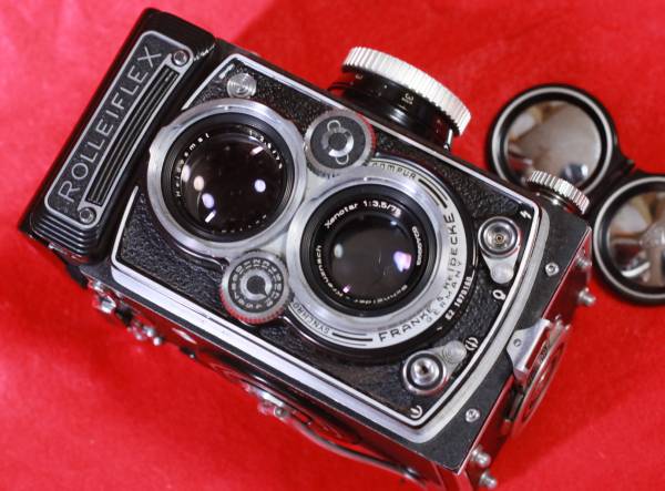 ローライフレックス Rolleiflex 3.5E-2 Xenotar 75mm F3.5 クセノタール