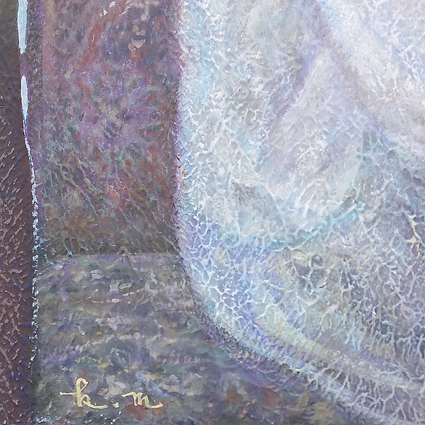 GLC】村田一男 「J子象」 ◇日動画廊太陽展出展作・油彩10号 無所属