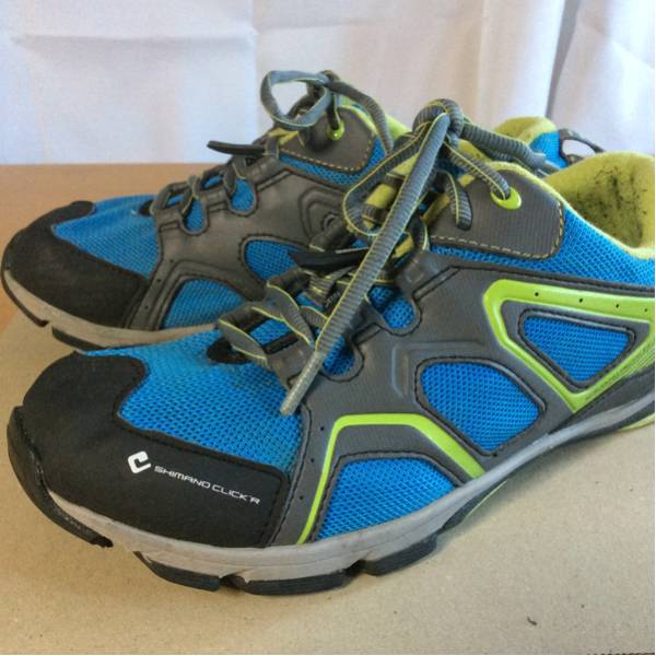 h）シマノSPD クリッカーシューズSH-CT40 サイズ 24.5cm 初めての ビンディングに最適