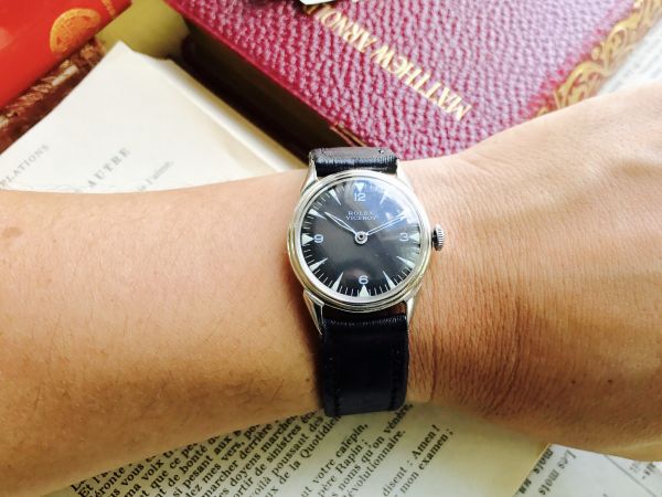激レア!!】ROLEX(ロレックス)☆シンプルなミリタリー黒文字盤に 