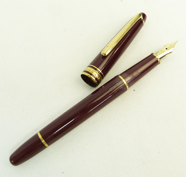 モンブラン/MONTBLANC☆マイスターシュティック☆ペン先14K刻印 万年筆☆ジャンク品（G2874）
