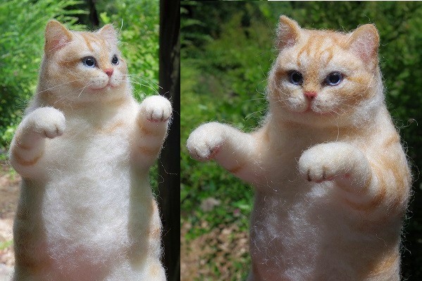 Saf 猫 デブ猫 スイカ 夏 茶トラ 羊毛フェルト ハンドメイド 羊毛フェルト 売買されたオークション情報 Yahooの商品情報をアーカイブ公開 オークファン Aucfan Com