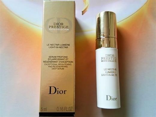 2本-10ml Dior ディオール プレステージ ホワイト ル セラム ルミエール ブライトニング＆エイジングケア