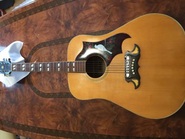 希少 TOMSON TGF-351 木曽鈴木バイオリン社 ハミングバード 70s TGF-351 DOVE - Tomson 1970年代製、古き良きギブソンコピーです COPY