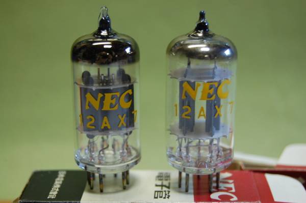 Siemens ECC83 12AX7 真空管 2本セット ECC83/12AX7 SIEMENS 2本1組