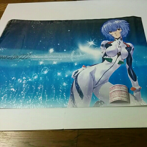 入手困難 品 新世紀エヴァンゲリオン 綾波レイ お風呂 貼れるポスター 