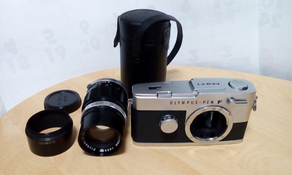 OLYMPUS PEN FT ZUIKO AUTO -T 1:3.5 f =100mm ジャンク扱い