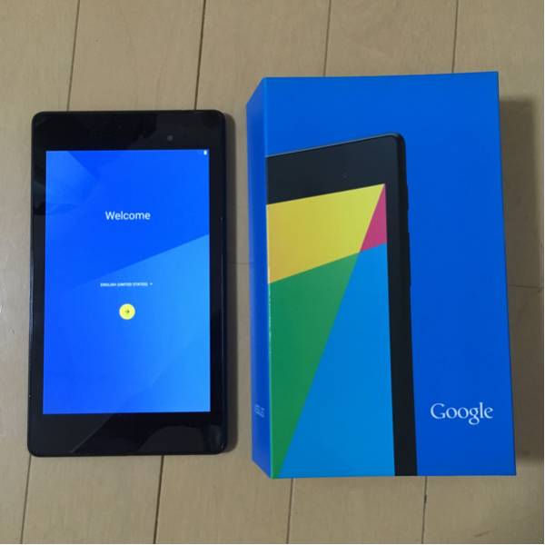 送料無料 nexus7(2013)+非接触充電器 PBC-QTX1 セット