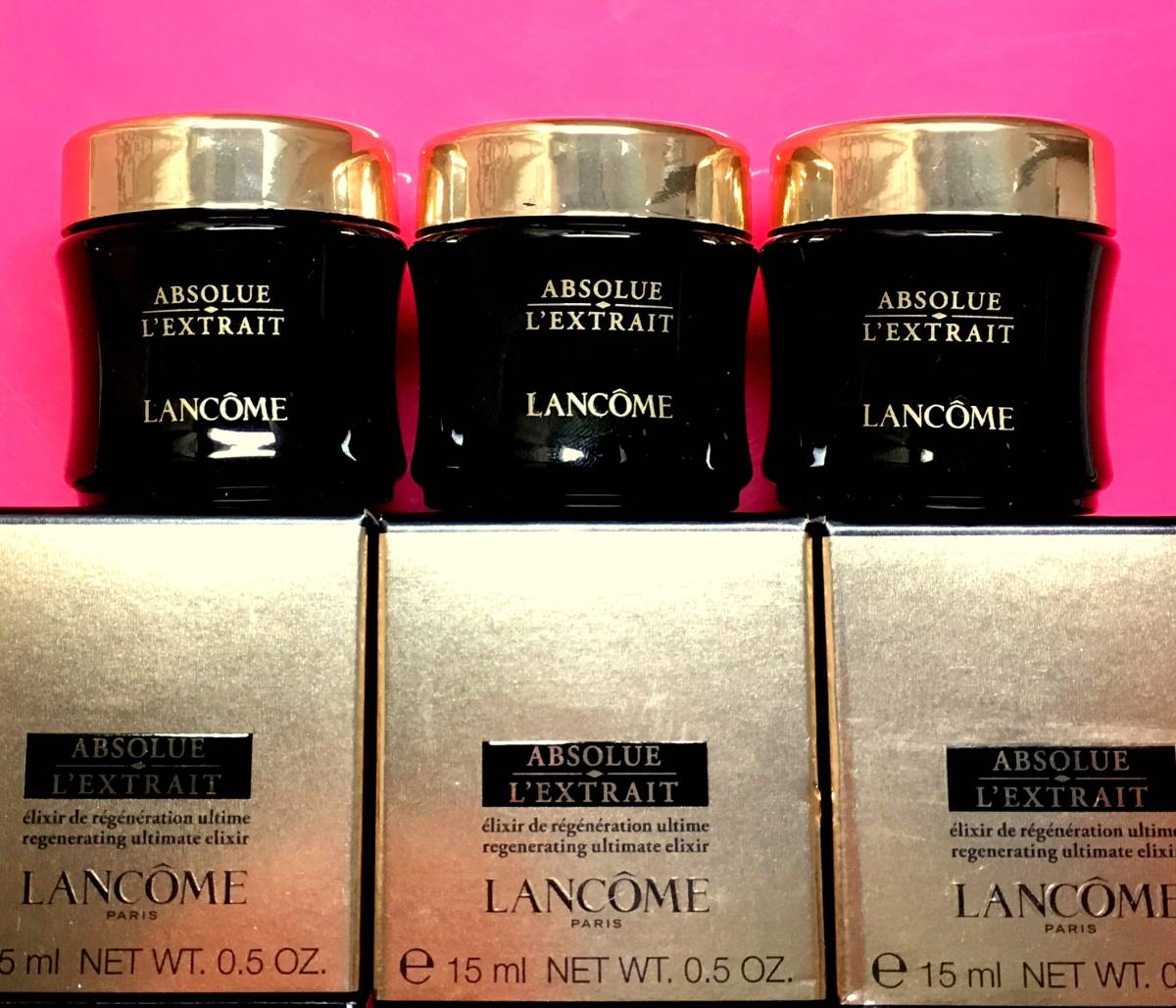 最終☆4個60ml 最高峰 ランコム アプソリュ レクストレ クリーム