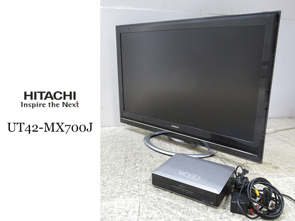 SJ326GH/展示品/HITACHI/日立/液晶モニター/UT42-MX700J/デジタルチューナー付き(映像機器)|売買されたオークション ...