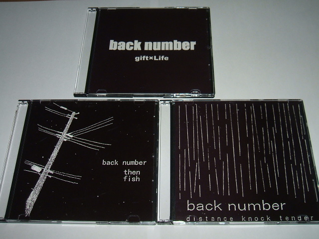 back number デモcd 5枚セット ☆貴重盤☆back number デモ自主制作CD 3枚セット demo（送料込み） 激