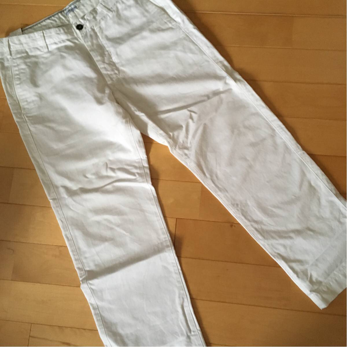 stone island ホワイトパンツ ストーンアイランド