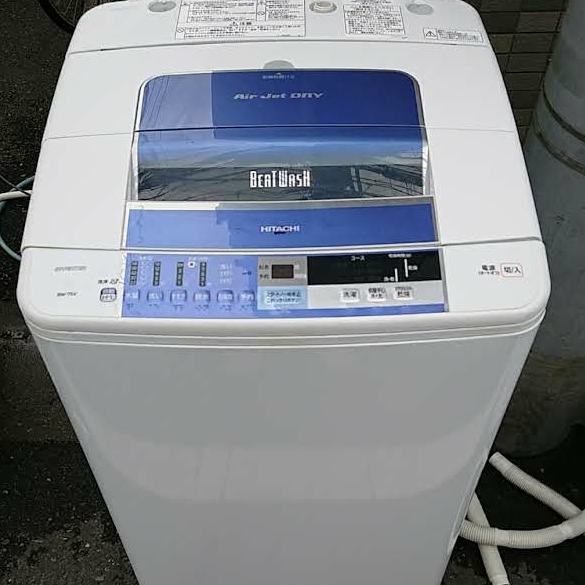 ☆HITACHI☆日立 ビートウォッシュ 7kg 全自動洗濯機BW-7SV/2013年/動作