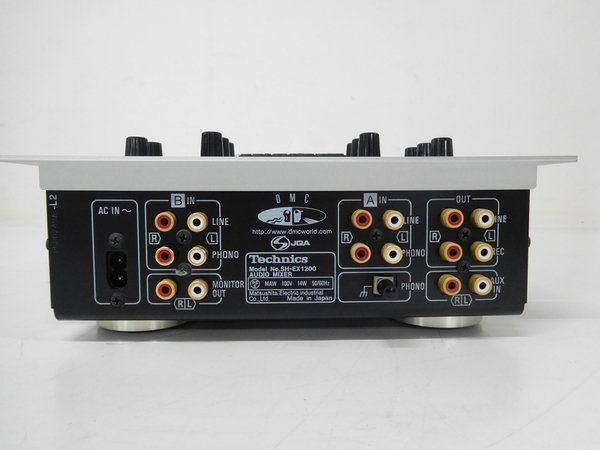 中古 Technics SL-1200MK5×2台 SH-EX1200 ミキサーセット シルバー 