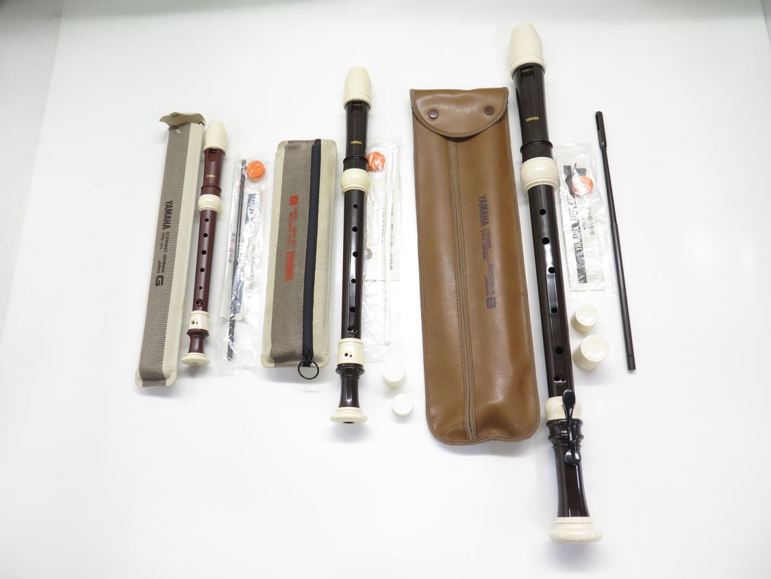 YAMAHA テナーYRT-302B/アルトYRA-302B/ソプラノYRS-311 リコーダー3点セット 4E58B-6(リコーダー)｜売買 ...