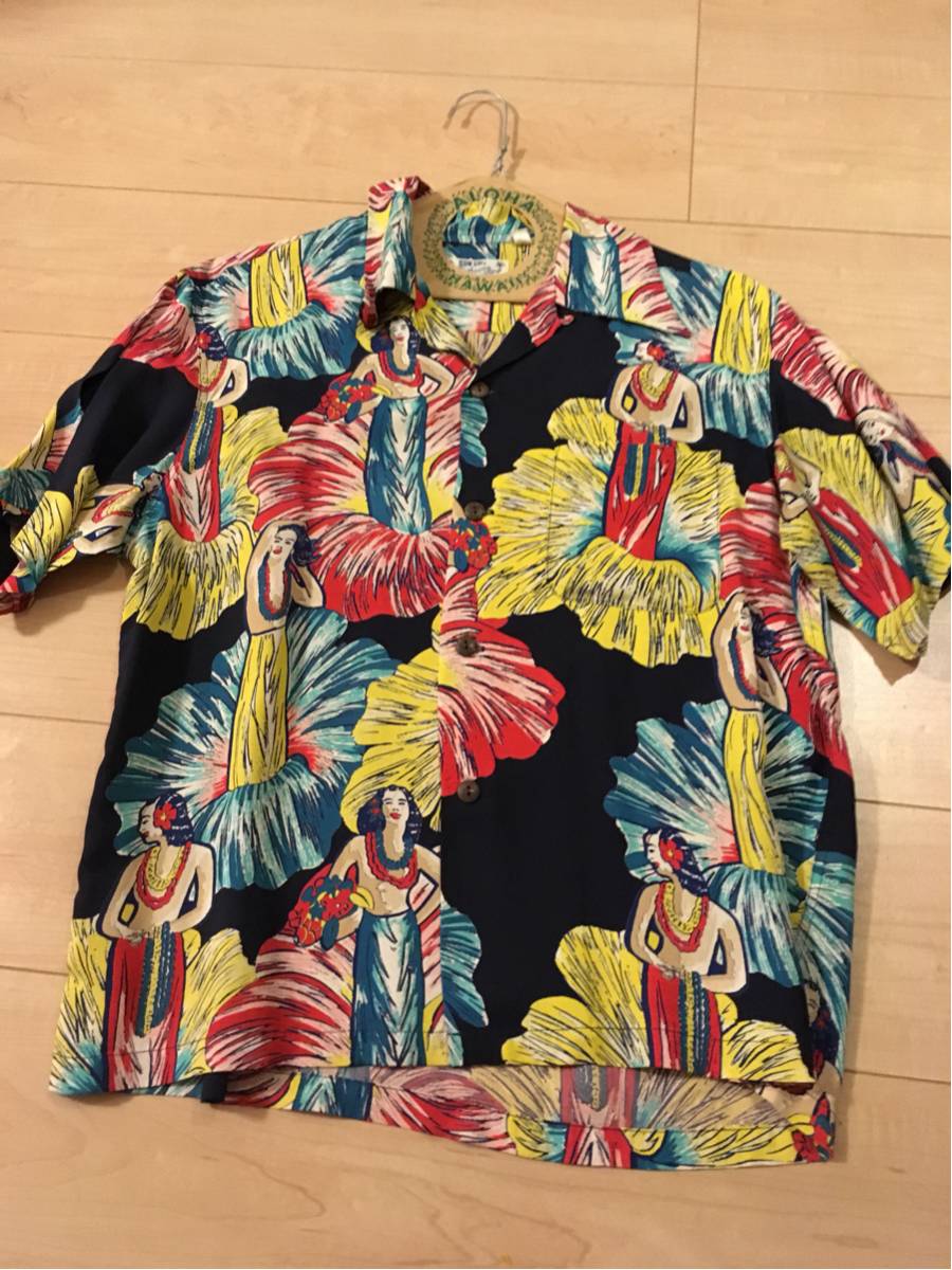 サンサーフ アロハシャツ S