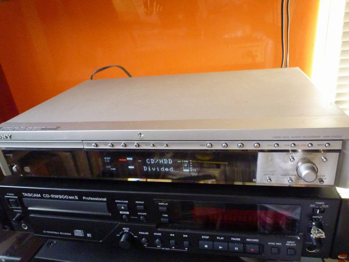 SONY HAR-D1000 - & | eBay CD. RECORDER DISC HARD レコーダー