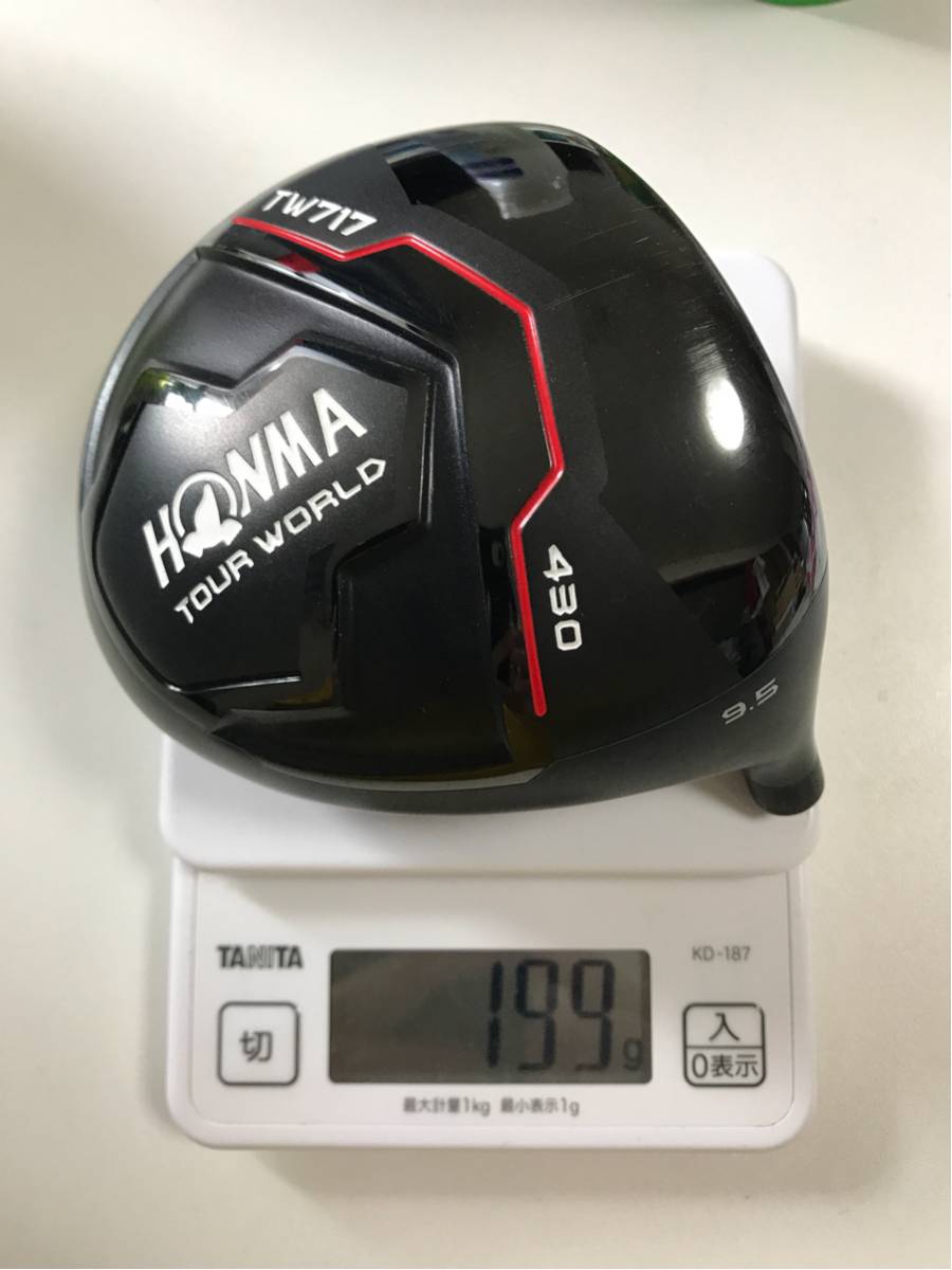 HONMA ホンマ tw717 430 9.5° 199g ヘッドのみ まあまあ美品