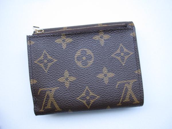 ●中古美品●LV●コンパクト三つ折財布●モノ●ルイヴィトン