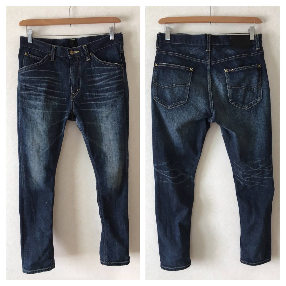 ナノユニバース Lee（リー）別注ANKLE PANTS アンクルテーパードデニム 