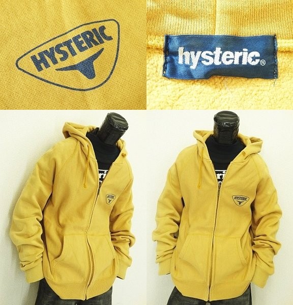 ★ヒステリックグラマーフルジップスウェットパーカー★