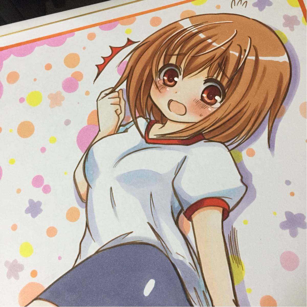 手描き同人イラスト 色紙 ロウきゅーぶ 香椎愛莉 手描きイラスト 売買されたオークション情報 ヤフオク の商品情報をアーカイブ公開 オークファン Aucfan Com