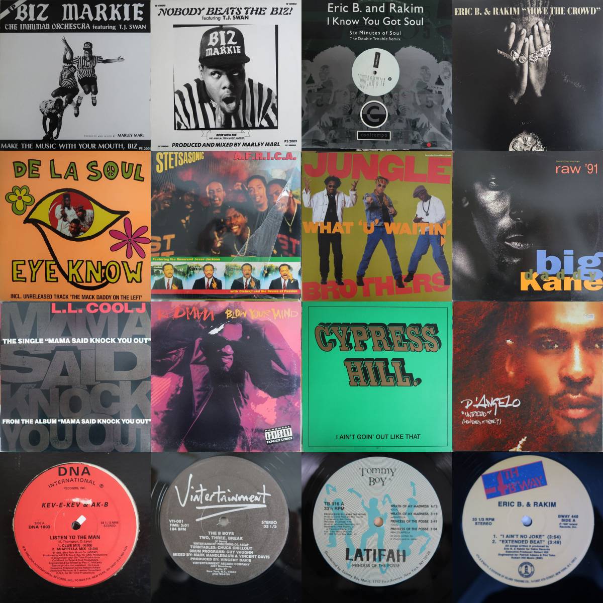 ■3425 90's～HIP HOP， R&B中心　12インチレコード 600枚以上セット 11箱　