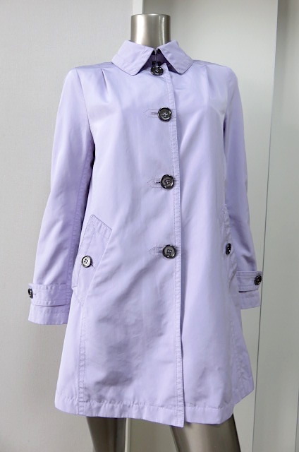 41Y70607T 上美品 COACH コーチ レディース コート トレンチコート アウター M 送料無料