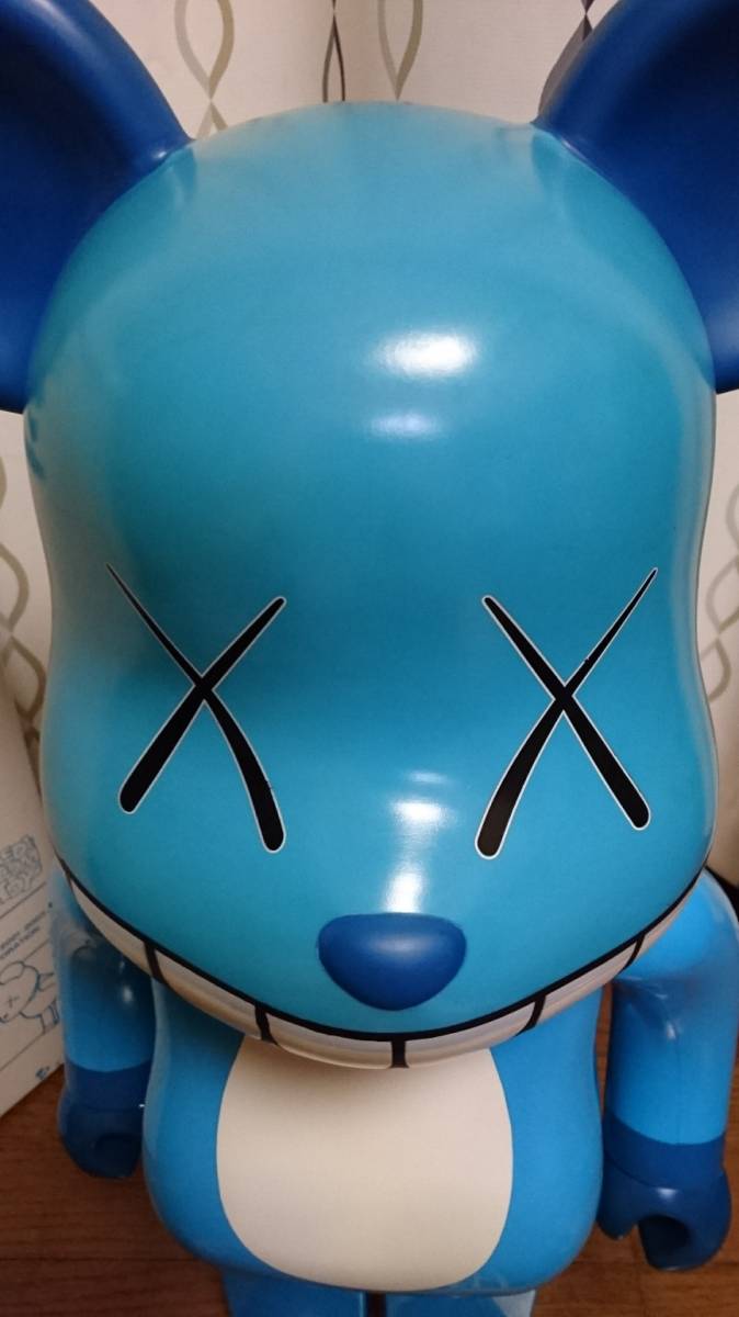 ベアブリック 1000% BE@RBRICK KAWS CHOMPERS a-nation originalfake