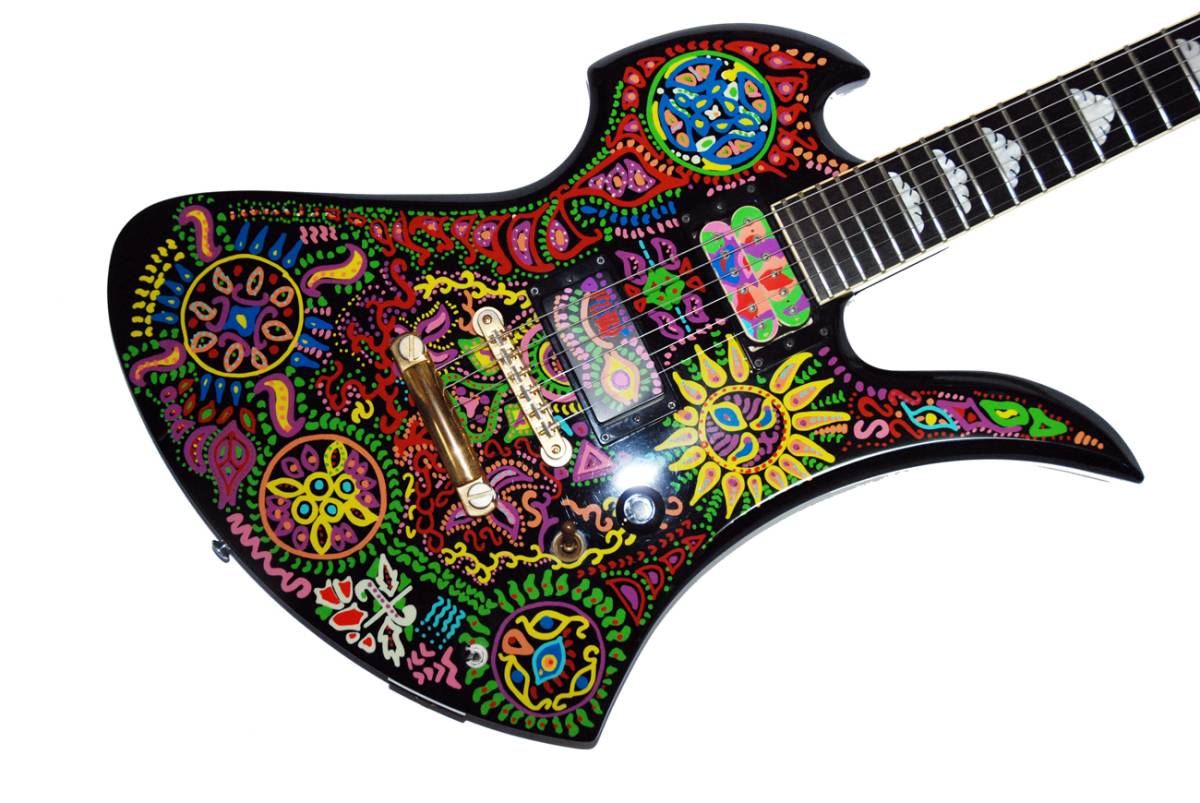 Fernandes ◇◇Burny MG-145X Graphic on Black ◇ HIDEモデル