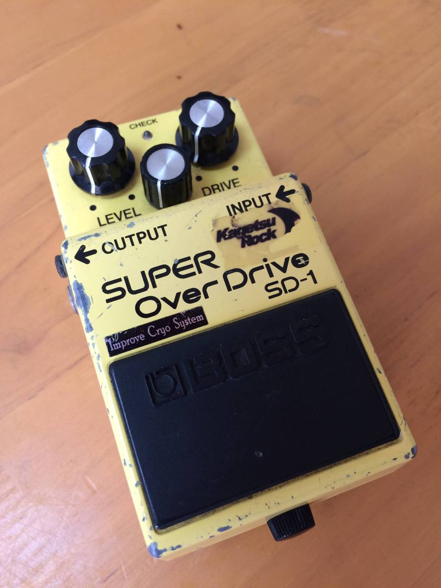 最終出品 BOSS SUPER OverDrive SD-1 KagetsuRock Mod BOSS 【公式通販】