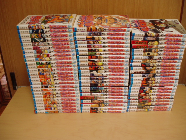 ナルト 1巻～72巻 完結 全72巻 全巻セット 即決 全巻初版！NARUTO