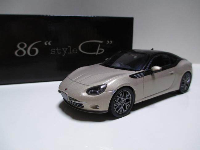 1/30 トヨタ 86 style Cb 非売品 カラーサンプル ミニカー トヨタ 0 1