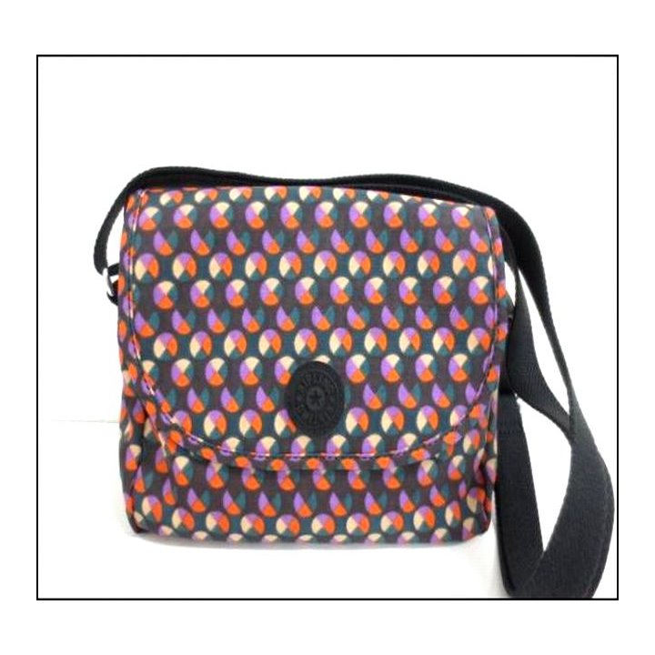 【美品】キプリング★シック柄ショルダー