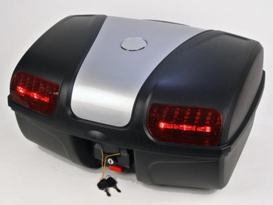 ~:AG-86SL:銀:リアボックス:LED付:GIVIモノキーベースに装着可