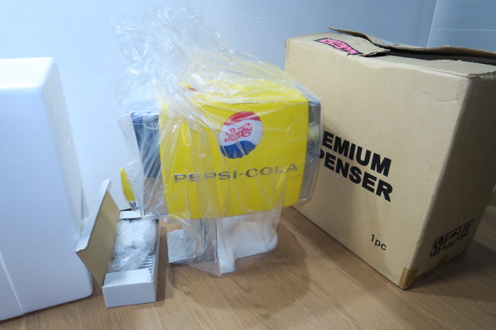 ペプシコーラ懸賞品 プレミアムディスペンサー 不足備品あり 未使用！ペプシコーラ ディスペンサー 非売品 懸賞品 ペプシ 【公式通販】