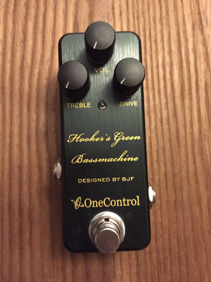 ONE CONTROL / Hooker’s Green Bass Machine 新品同様！