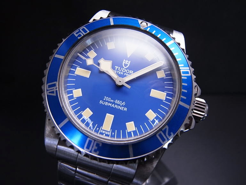 TUDOR イカサブ/ブルー 盾マーク 自動巻_1