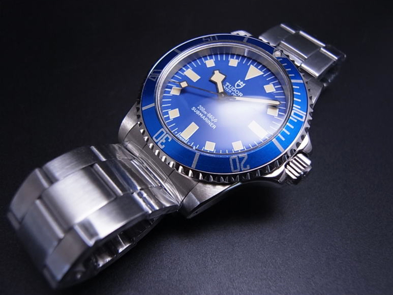 TUDOR イカサブ/ブルー 盾マーク 自動巻_2