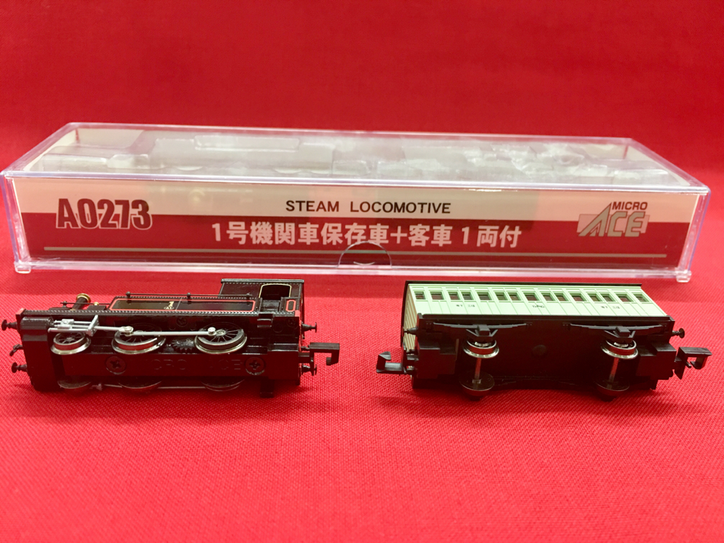 マイクロエース マイクロエース MICRO ACE A0273 1号機関車保存車+客車1